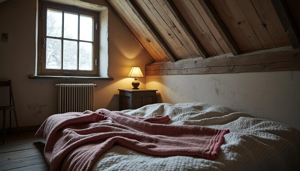 Solutions pour chauffer un grenier en hiver humide