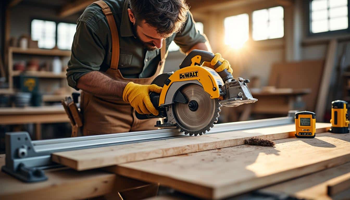 Illustration: Les caractéristiques techniques clés des modèles Dewalt pour une coupe au millimètre près