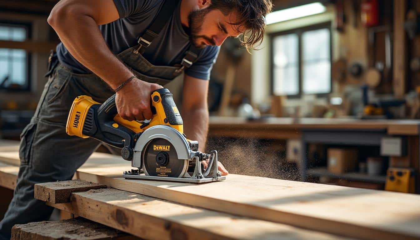 Dewalt scie plongeante : précision et puissance pour vos découpes