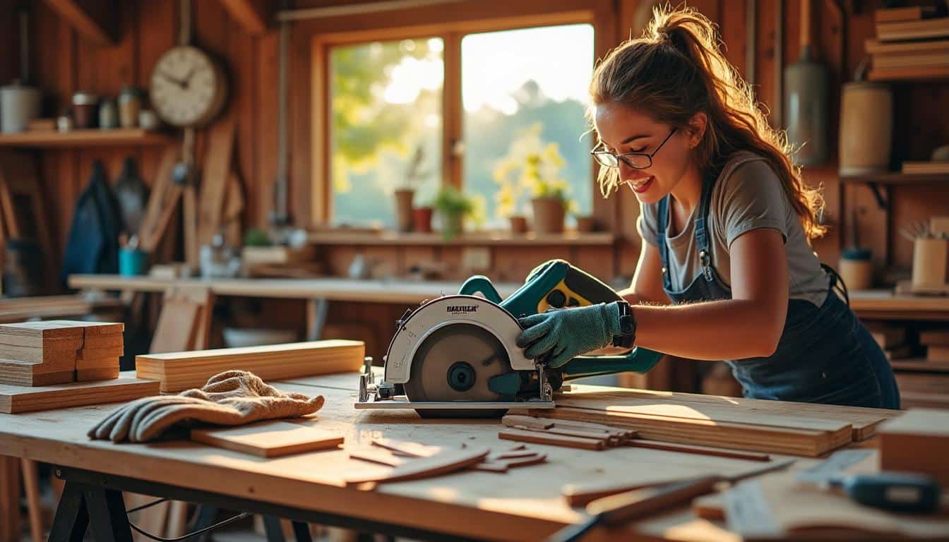 Illustration: Les critères indispensables pour bien choisir sa scie circulaire pour le bois de chauffage
