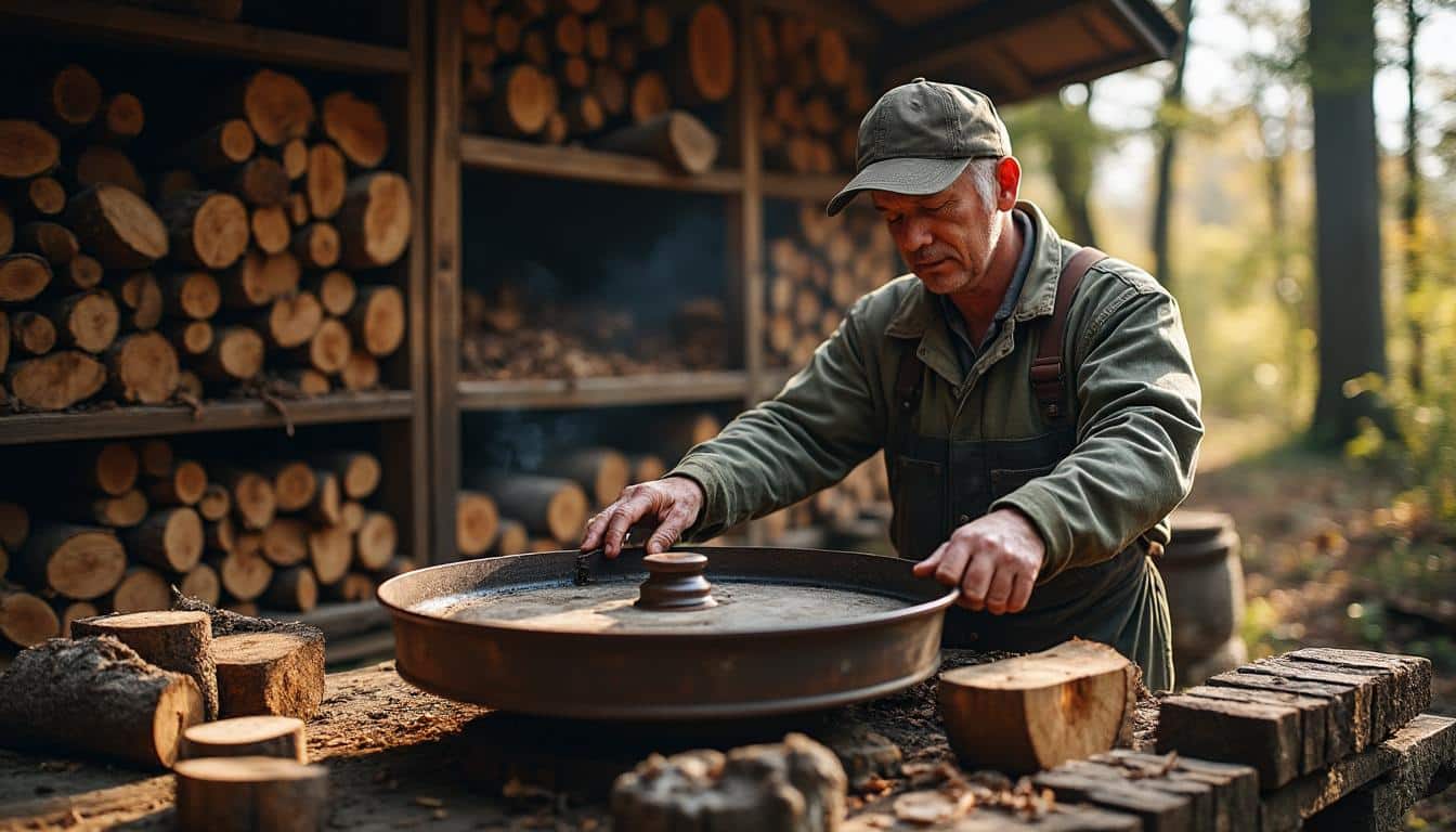 Scie circulaire pour le bois de chauffage : guide complet et conseils