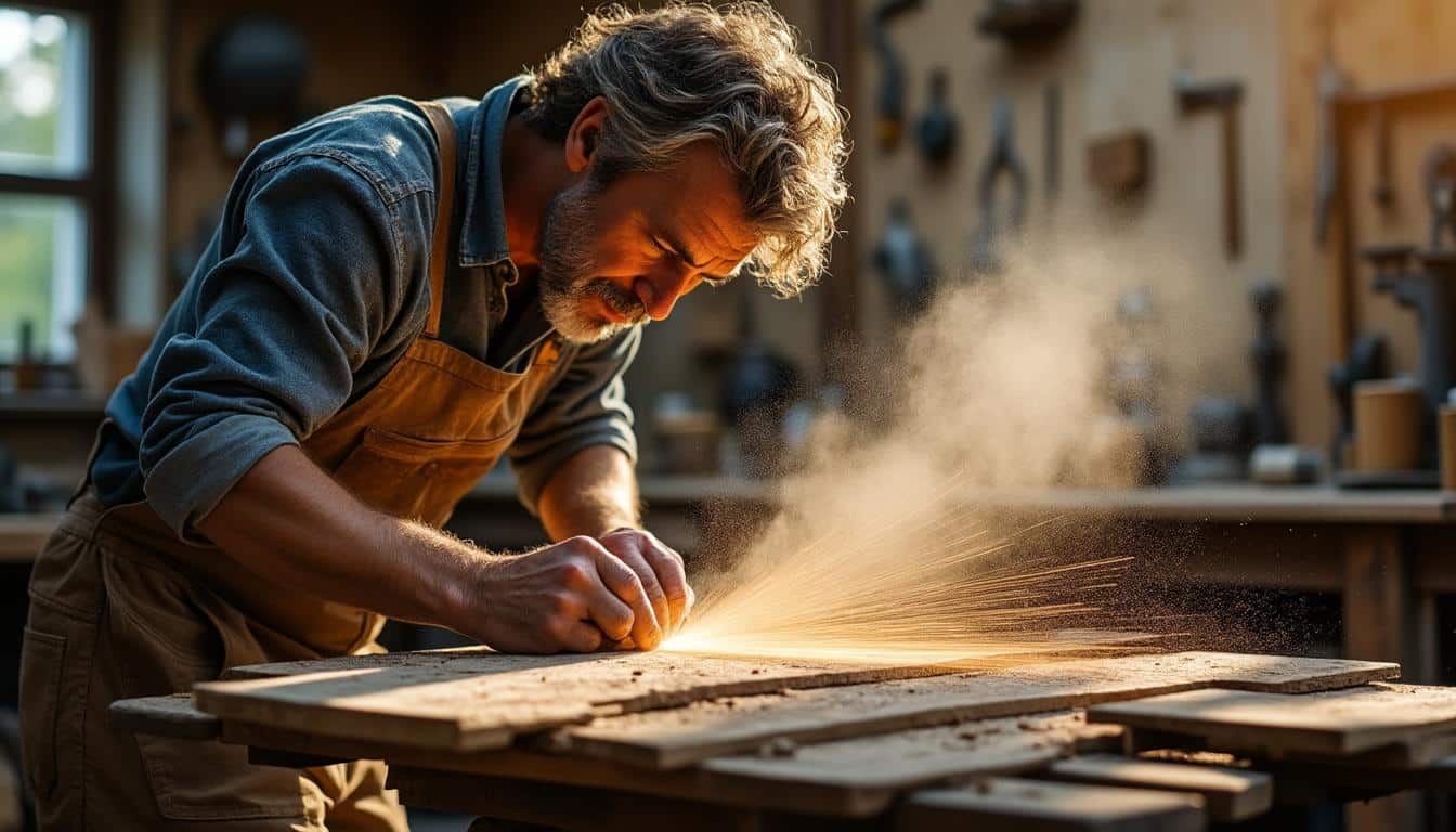 Scie radiale à onglet : précision et polyvalence pour vos découpes