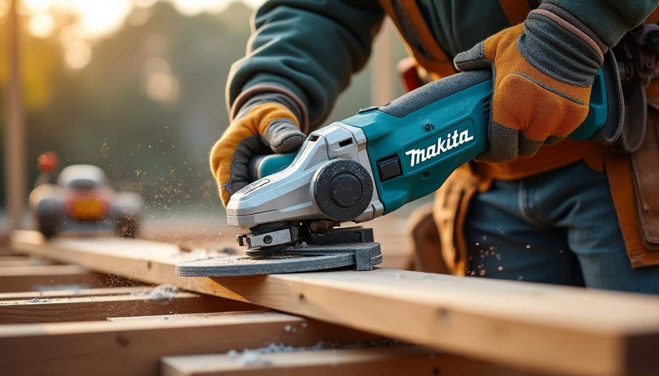 Scie sauteuse Makita 18 V : Puissance et liberté sur chantier