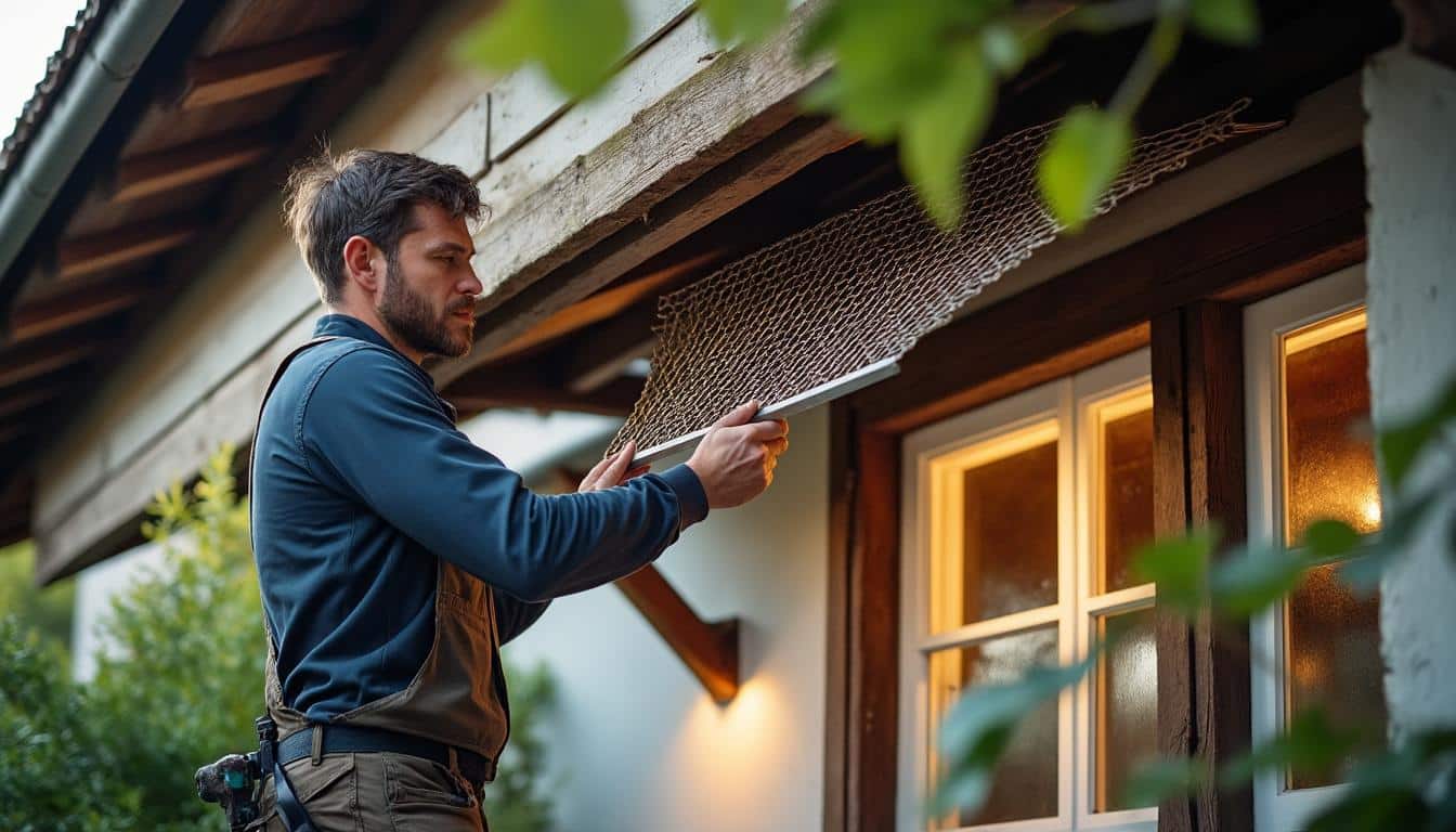 Grillage anti oiseaux sous toiture : guide complet pour bien protéger