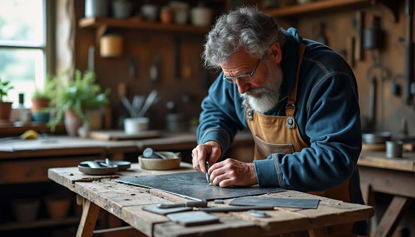 Illustration: Comment percer du métal sans perceuse : les méthodes manuelles à connaître