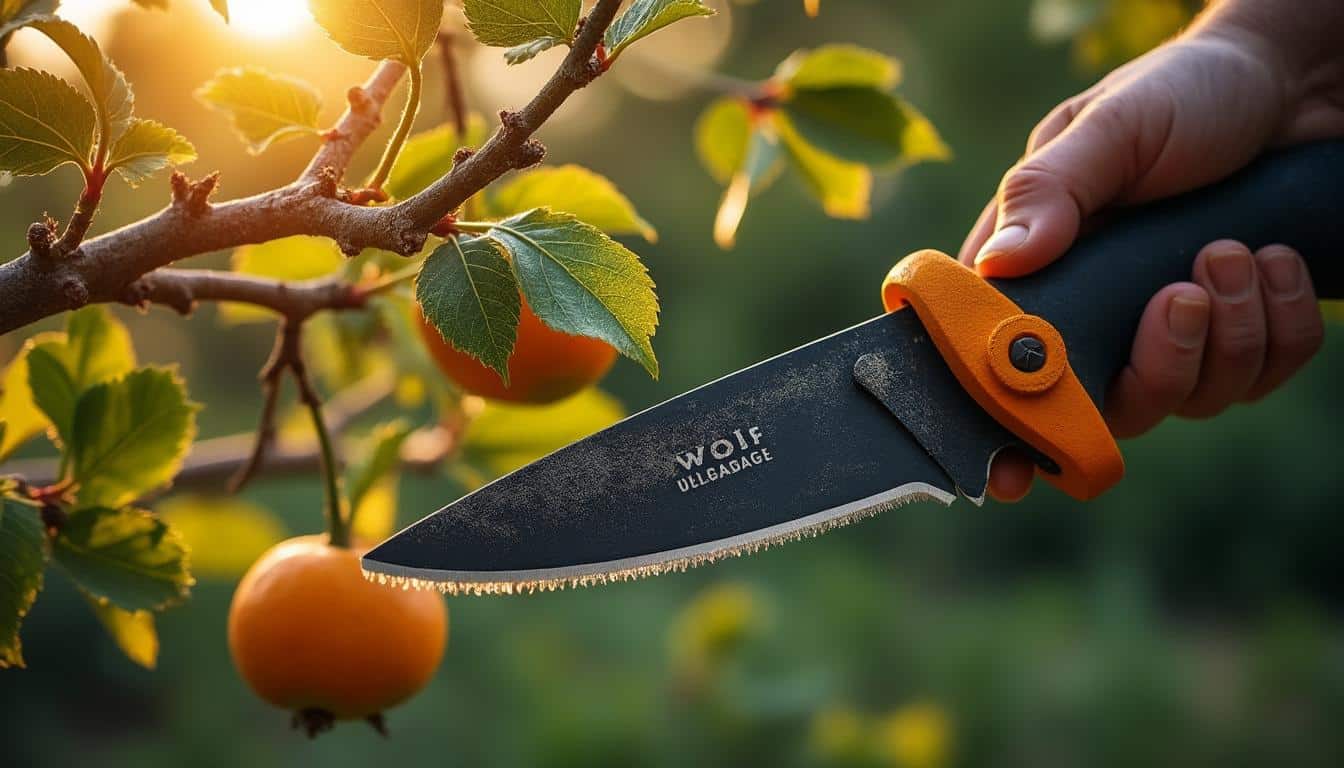 Scie d’élagage Wolf : performance et sécurité pour vos tailles