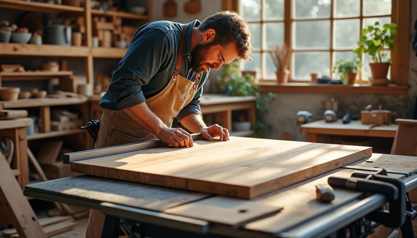 Illustration: Pourquoi choisir une table scie Festool pour vos projets exigeants ?
