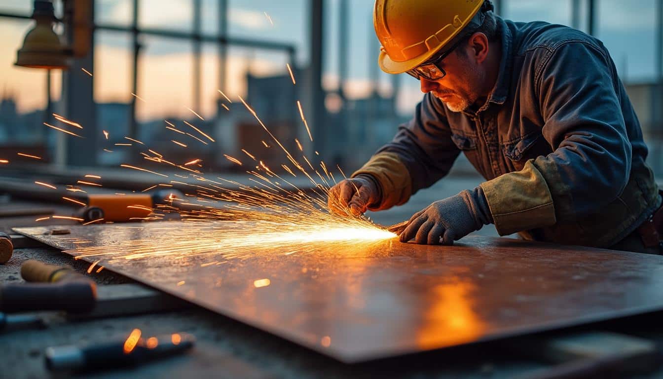 Illustration: Comprendre ce qu’est une tôle plate pour toiture et ses caractéristiques essentielles