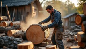 Banc de scie pour la découpe de bûche : guide complet et conseils