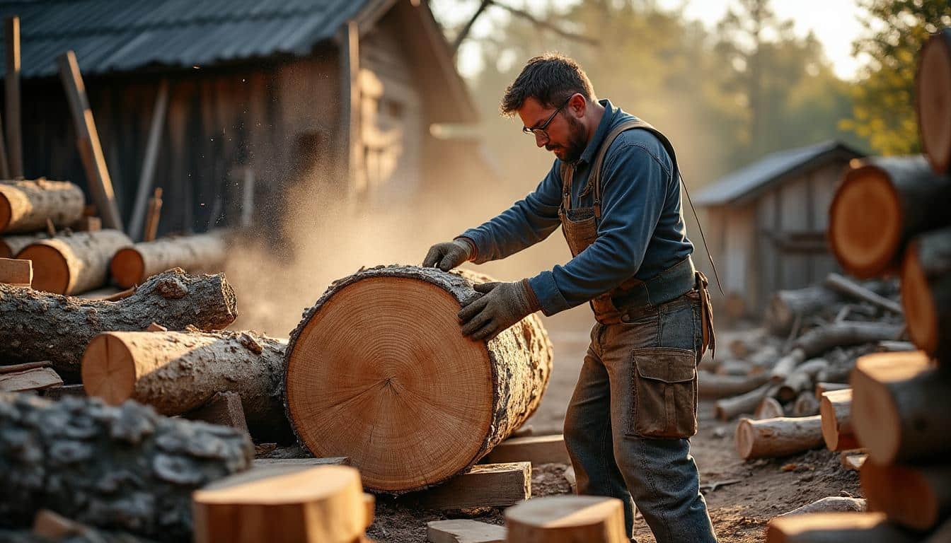 Banc de scie pour la découpe de bûche : guide complet et conseils