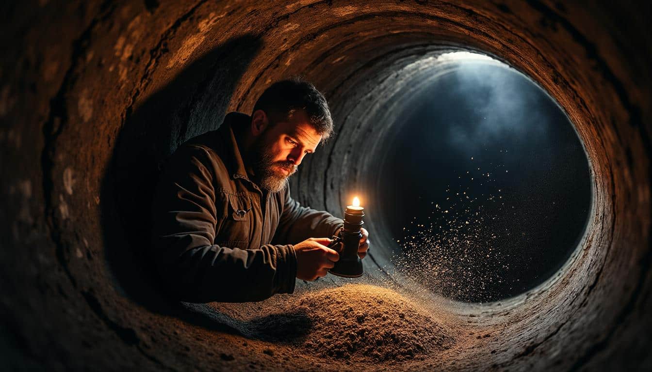 Illustration: Comprendre le bistre : comment se forme ce dépôt noirâtre dans votre conduit