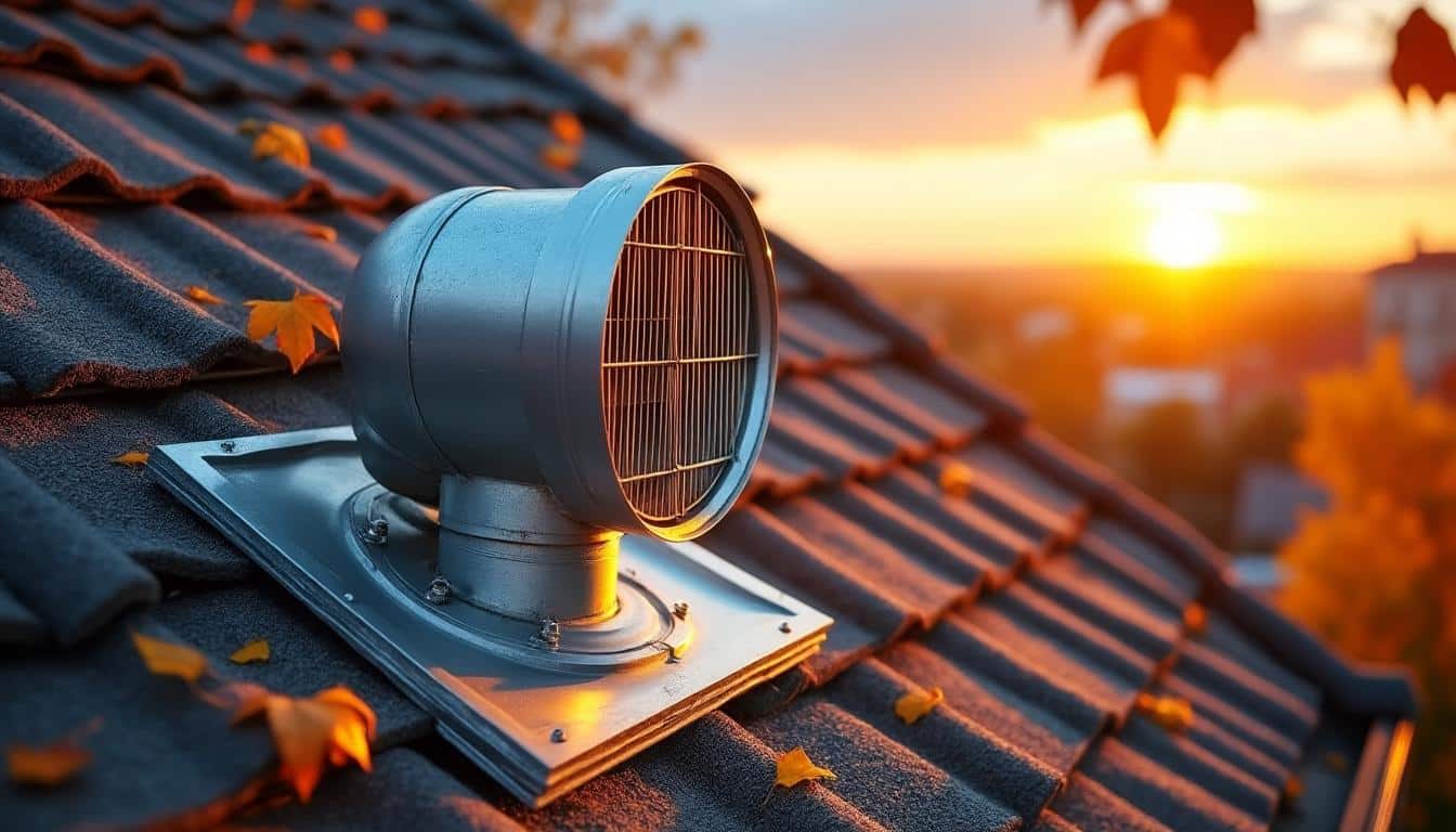 Illustration: Comprendre le rôle essentiel de la tourelle d'extraction de toiture