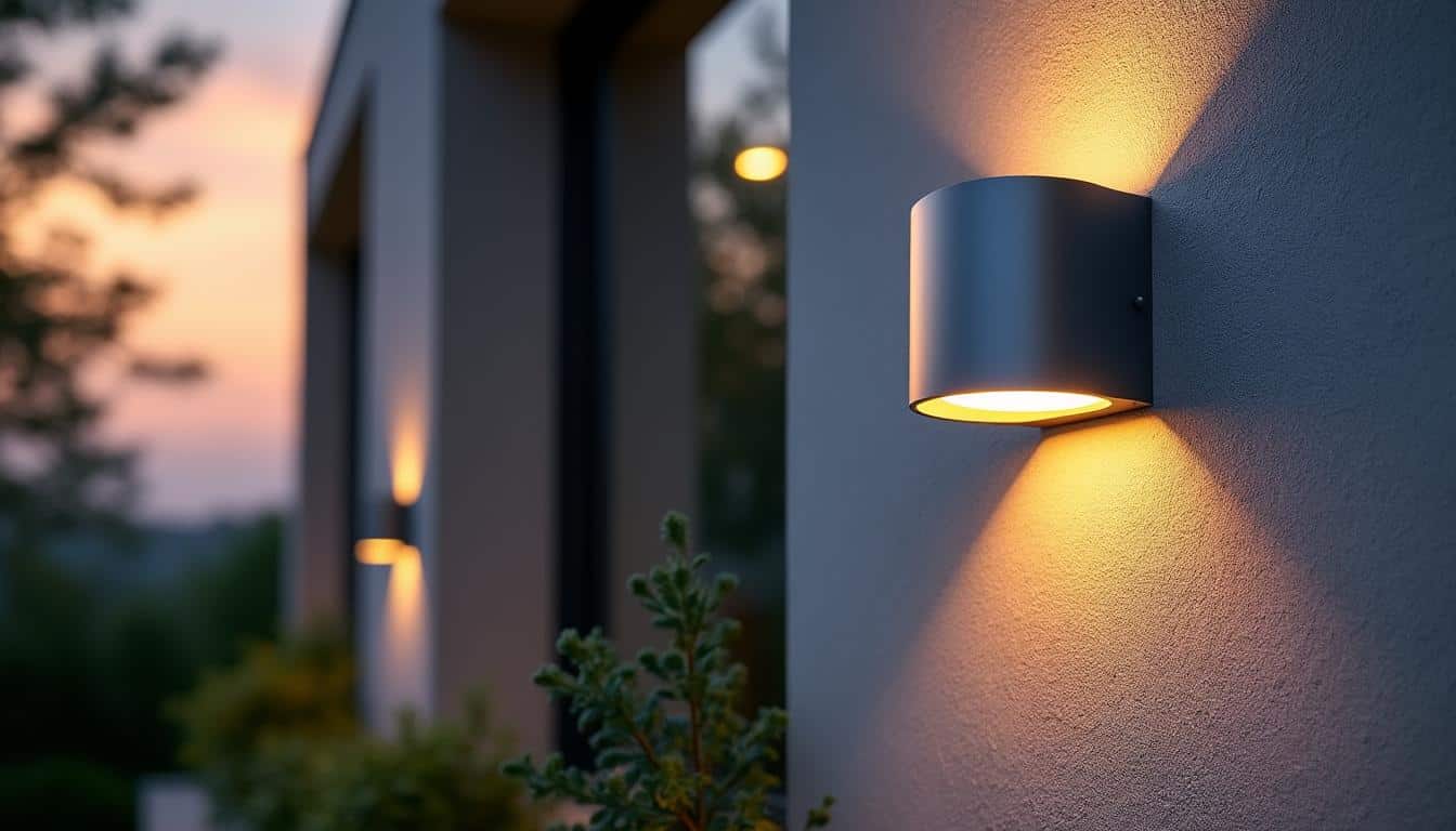 Applique murale extérieure LED : éclairage sûr et économique