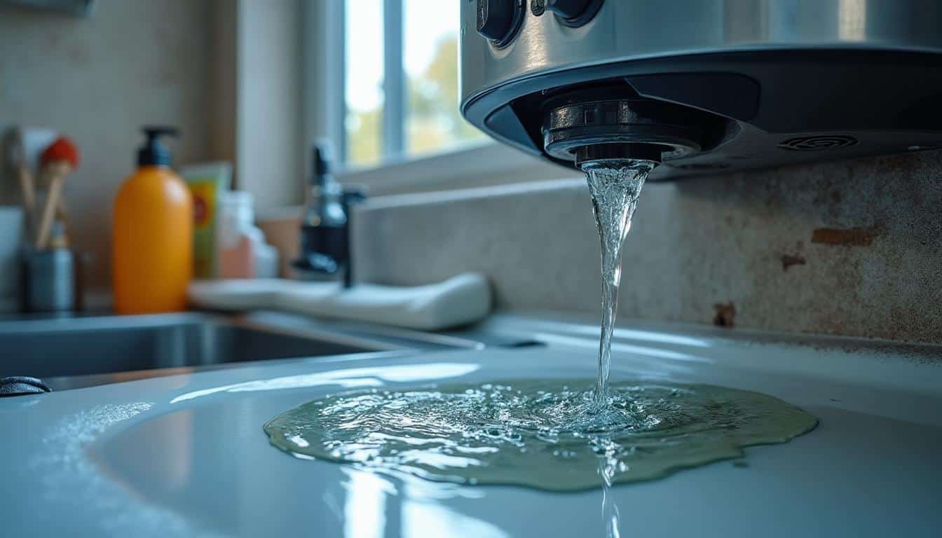 Illustration: Comprendre la fuite d’eau au niveau de la chaudière