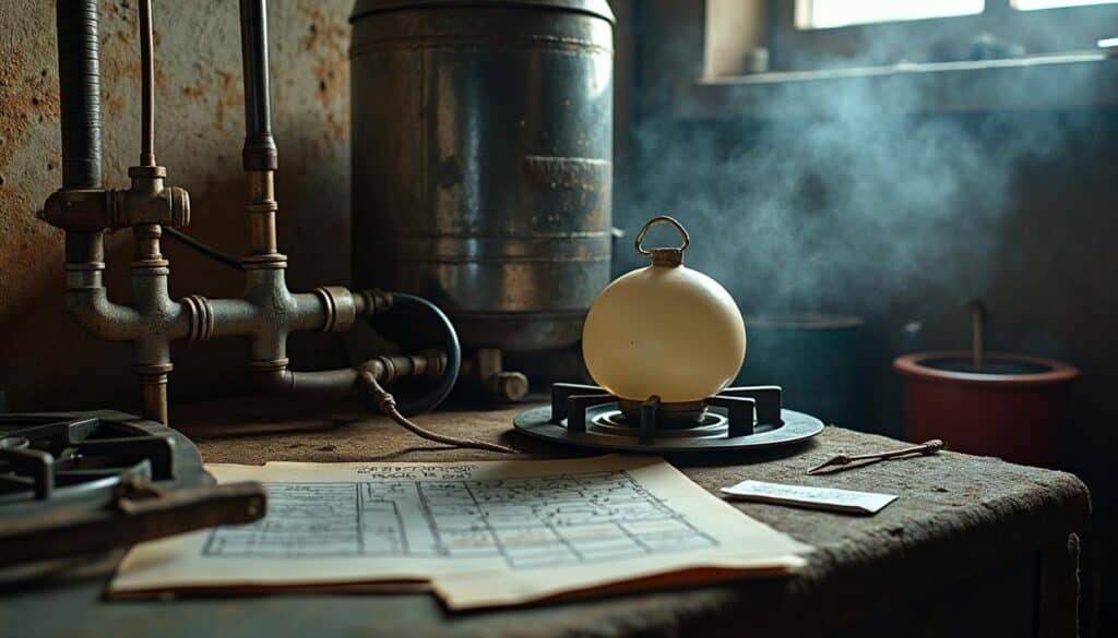 Schéma de la chaudière gaz avec ballon d’eau chaude : guide complet