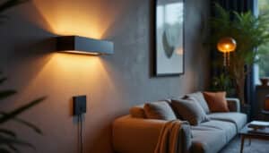 Applique murale double éclairage : design et lumière modulable