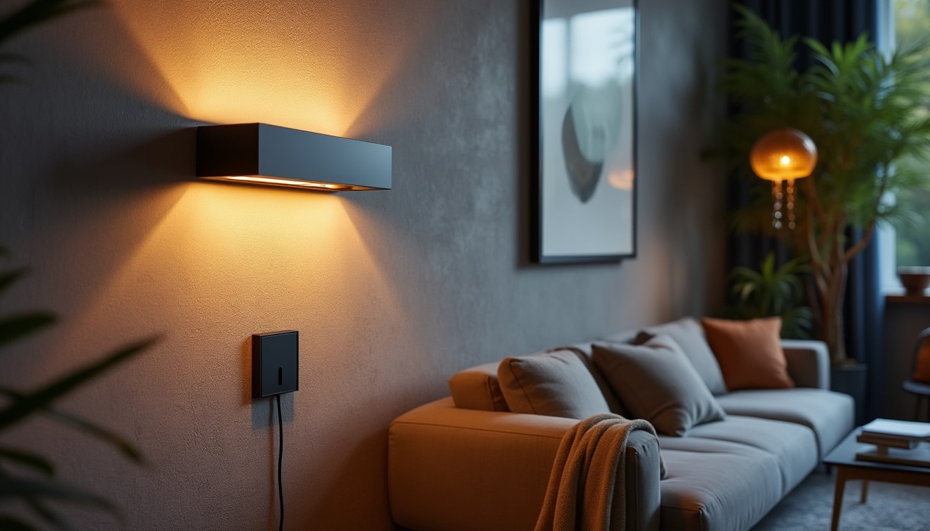Applique murale double éclairage : design et lumière modulable