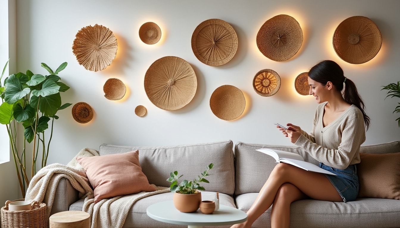 Illustration: Comment choisir une applique en rotin pour sublimer votre mur intérieur