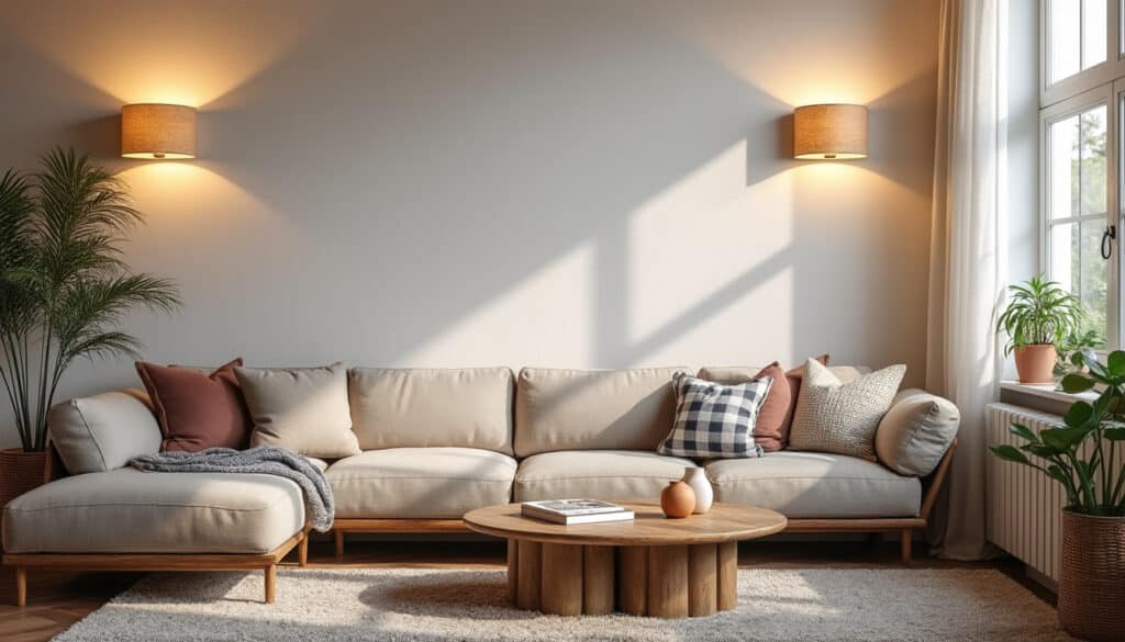 Appliques murales en rotin : conseils pour un éclairage chaleureux