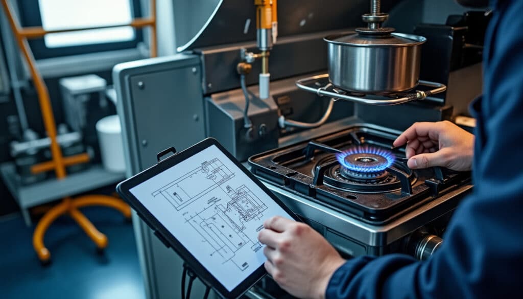Schéma de la chaudière à gaz : comprendre son fonctionnement clé