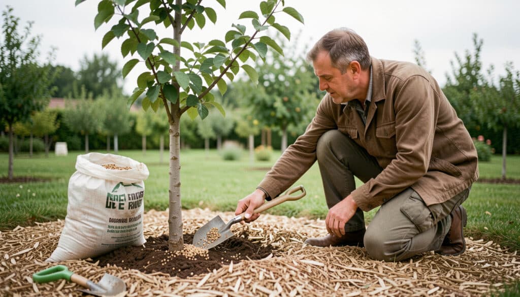 Bien choisir l’engrais adapté à chaque arbre