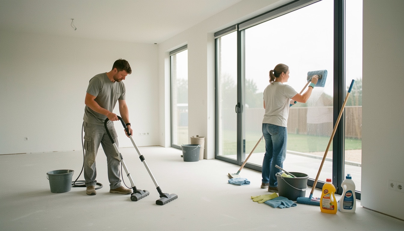 Nettoyage de chantier : faire soi-même ou déléguer ?